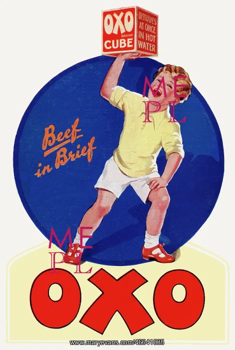 : Advert for Oxo 1931 : Advert for Oxo 1931