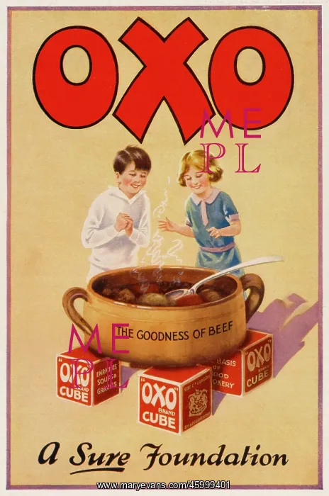 : Advert for oxo : Advert for oxo
