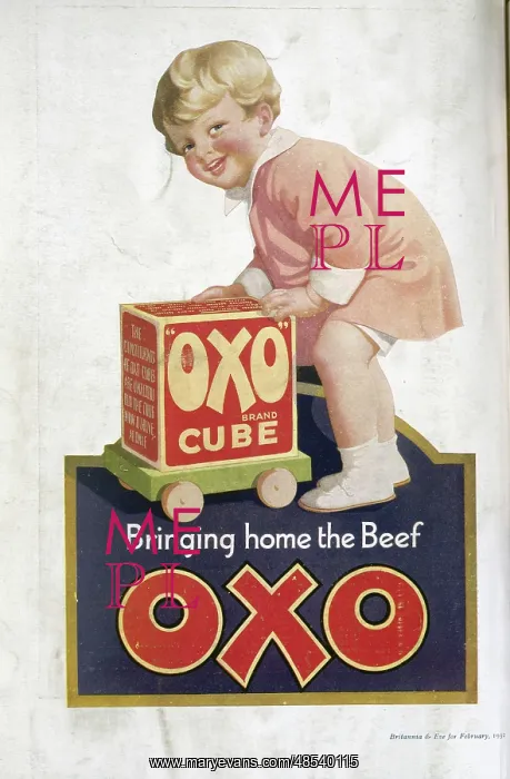 : Advert for Oxo Cubes : Advert for Oxo Cubes
