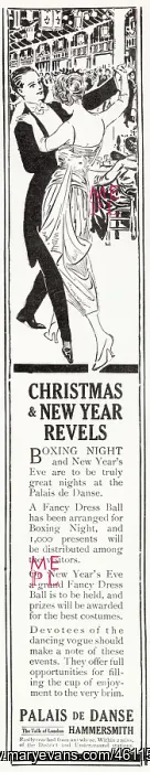 : Advertisement for the Palais de Danse, Hammersmith, 1919 : Advertisement for the Palais de Danse, Hammersmith, 1919