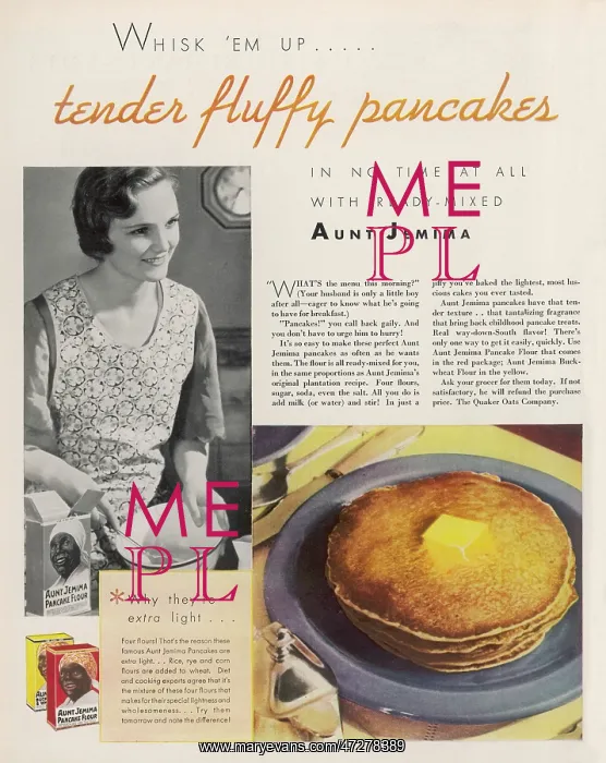 : Advertisement - Pancake Mix 1931 : Advertisement - Pancake Mix 1931