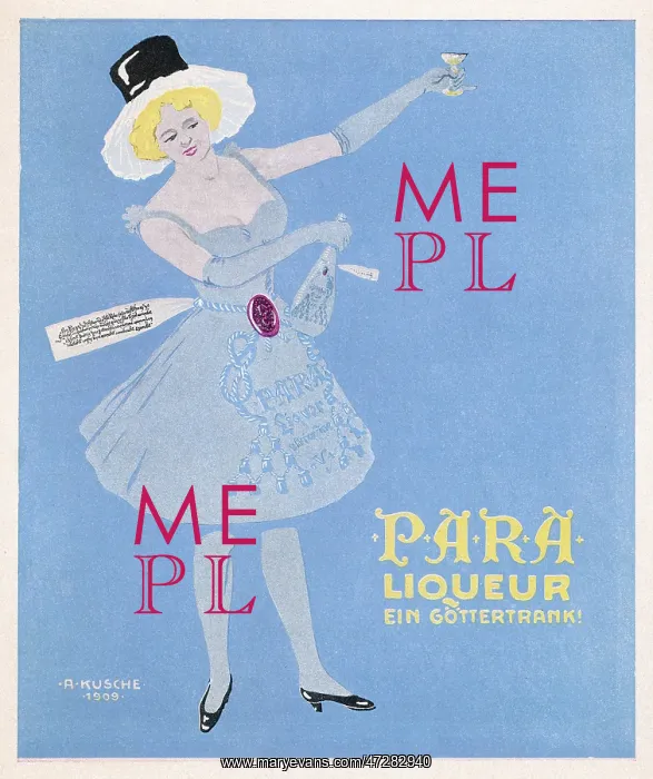  : ADVERT / PARA LIQUEUR 1909