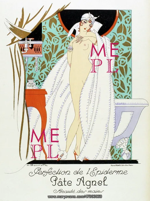 : Advertisement for Pate Agnel hand cream : Advertisement for Pate Agnel hand cream