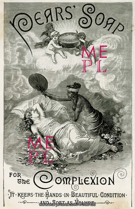 : Advert for Pears soap 1887 : Advert for Pears soap 1887