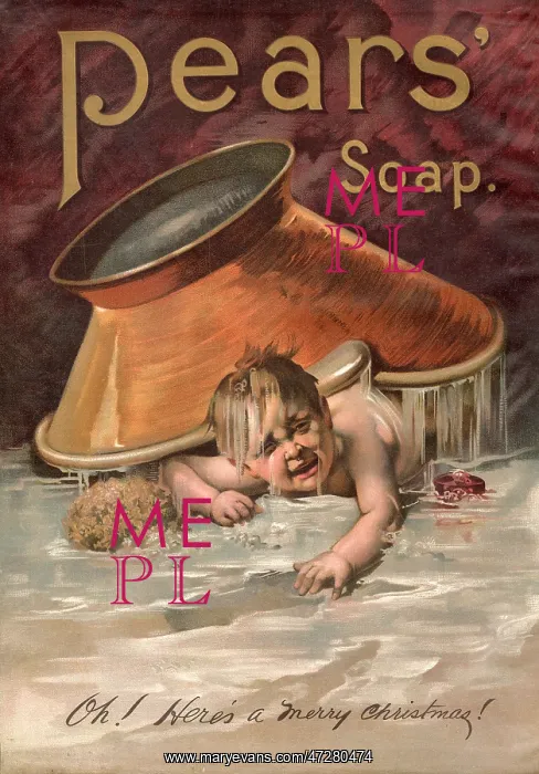 : Advert for Pears Soap 1890 : Advert for Pears Soap 1890