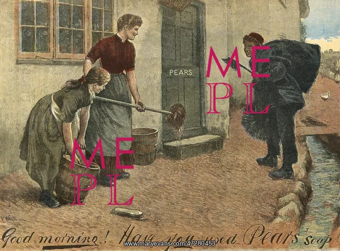 : ADVERT / PEARS SOAP 1892 : ADVERT / PEARS SOAP 1892
