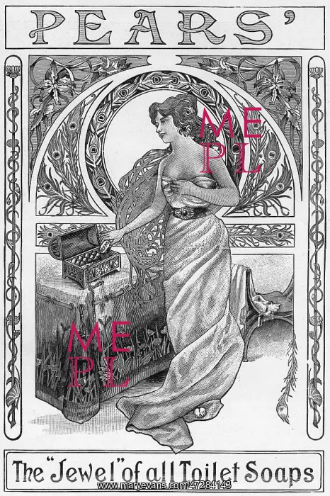 : Advert for Pears Soap 1903 : Advert for Pears Soap 1903
