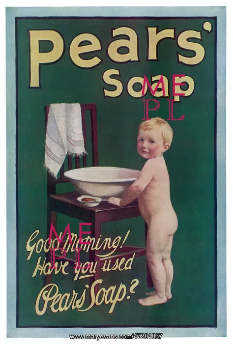: ADVERT / PEARS SOAP 1909 : ADVERT / PEARS SOAP 1909