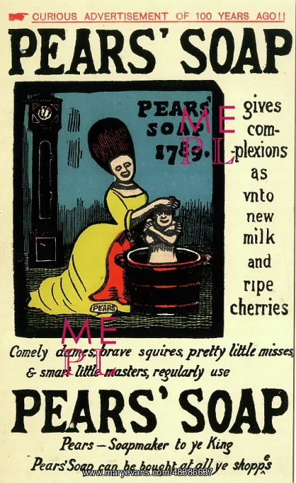 : Advert, Pears Soap : Advert, Pears Soap