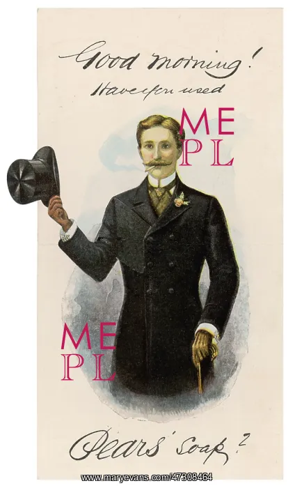 : ADVERT / PEARS SOAP GENT : ADVERT / PEARS SOAP GENT