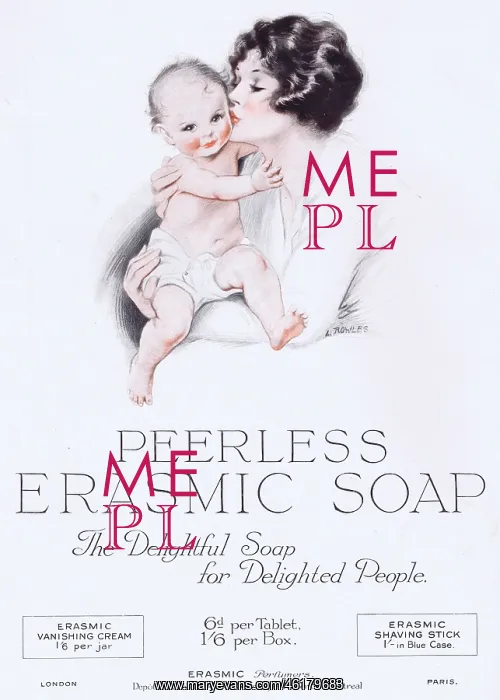  : Advert for Peerless Erasmic Soap, 1925