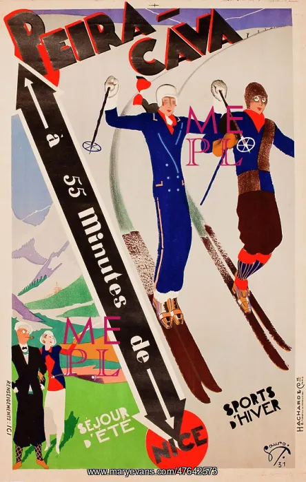 : Advertisement for Peira-Cava, summer and winter : Advertisement for Peira-Cava, summer and winter