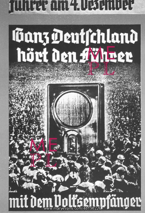 : Advertising for the People's Receiver, 1934 : Advertising for the People's Receiver, 1934