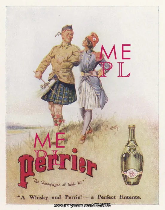 : Advertisement - Perrier Water