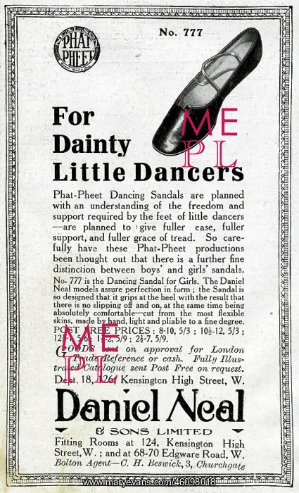 : Advertisement for Phat Pheet dancing sandals : Advertisement for Phat Pheet dancing sandals