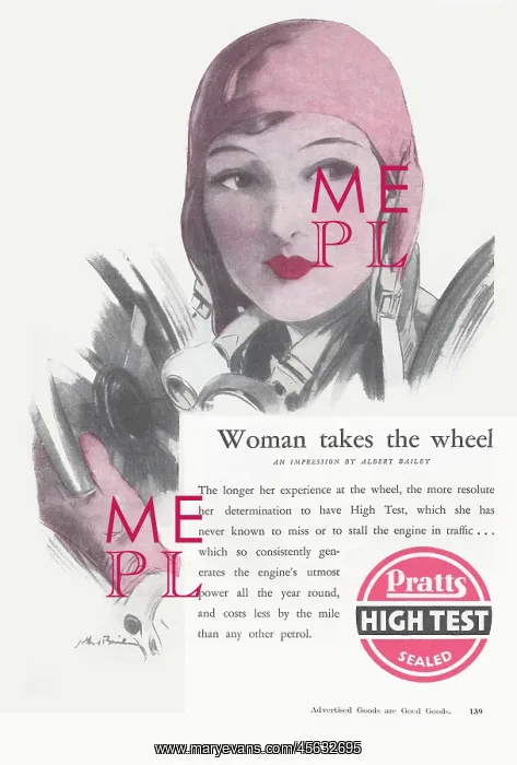 : Advert, Pratt's High Test Fuel : Advert, Pratt's High Test Fuel
