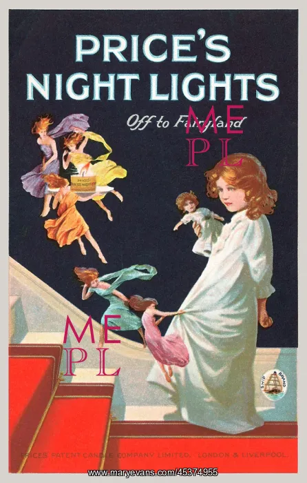: Advert, Price's Night Lights : Advert, Price's Night Lights
