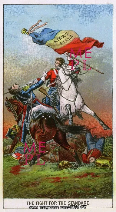 : Advertising Promotional card for Ayer's Pills : Advertising Promotional card for Ayer's Pills