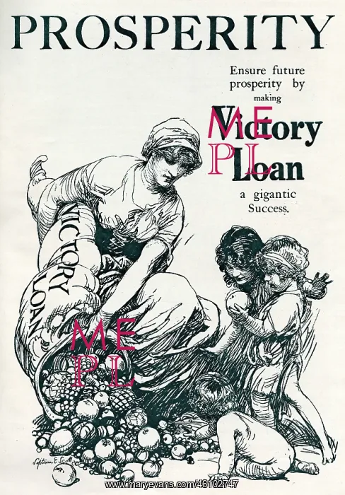 : Advert for Prosperity - Victory Loan 1919 : Advert for Prosperity - Victory Loan 1919