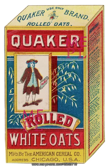  : ADVERT / QUAKER OATS 1890S