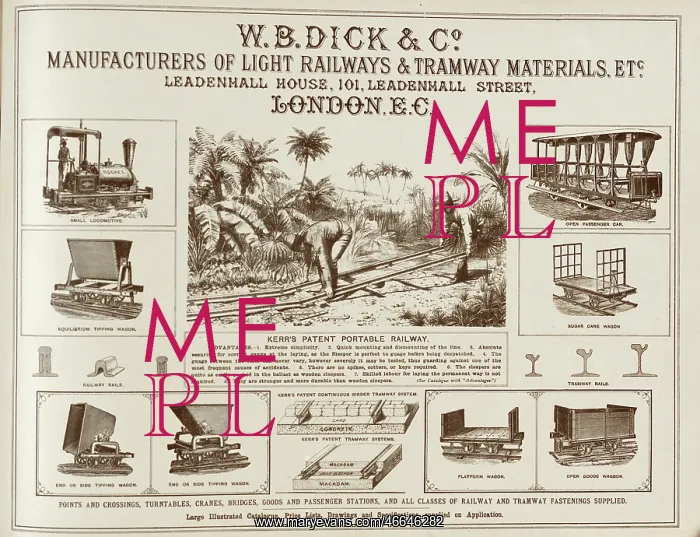 : Advertisement for railway equipment : Advertisement for railway equipment
