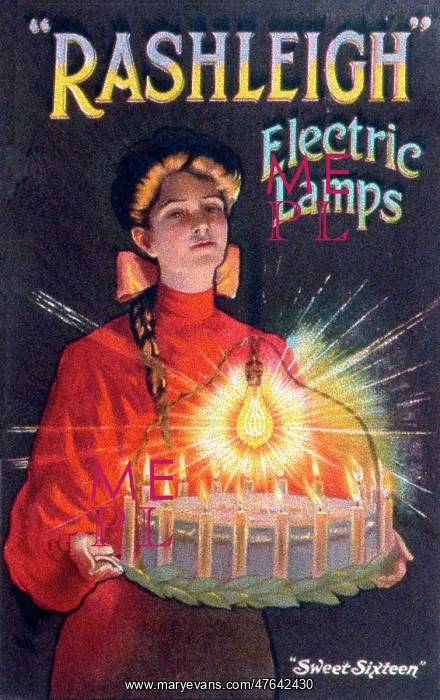 : Advertisement for Rashleigh electric lamps : Advertisement for Rashleigh electric lamps