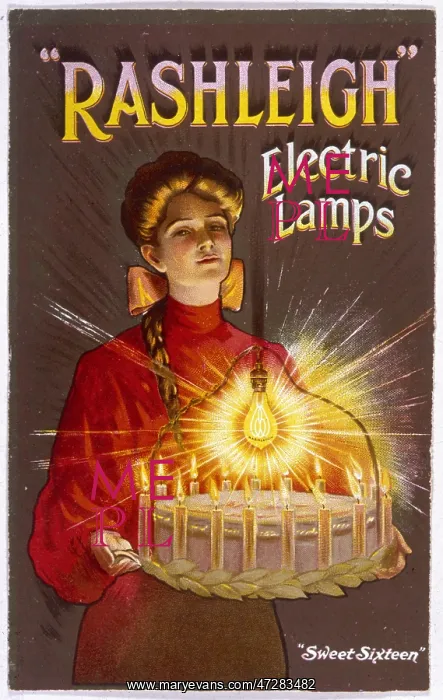  : ADVERT / RASHLEIGH LAMPS
