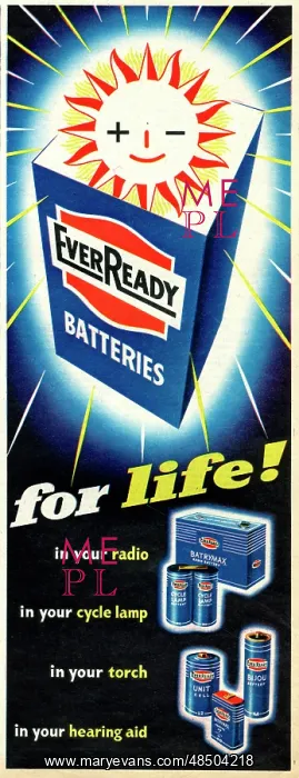  : Advertisement, Ever Ready Batteries