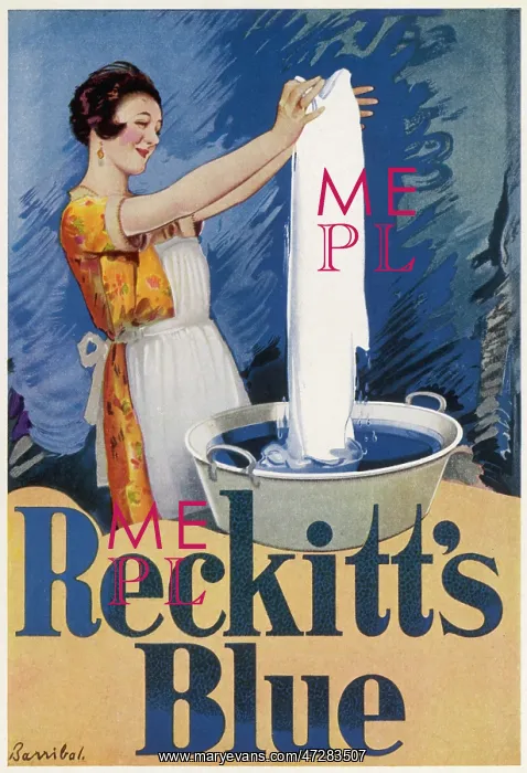 : ADVERT / RECKITT'S BLUE : ADVERT / RECKITT'S BLUE