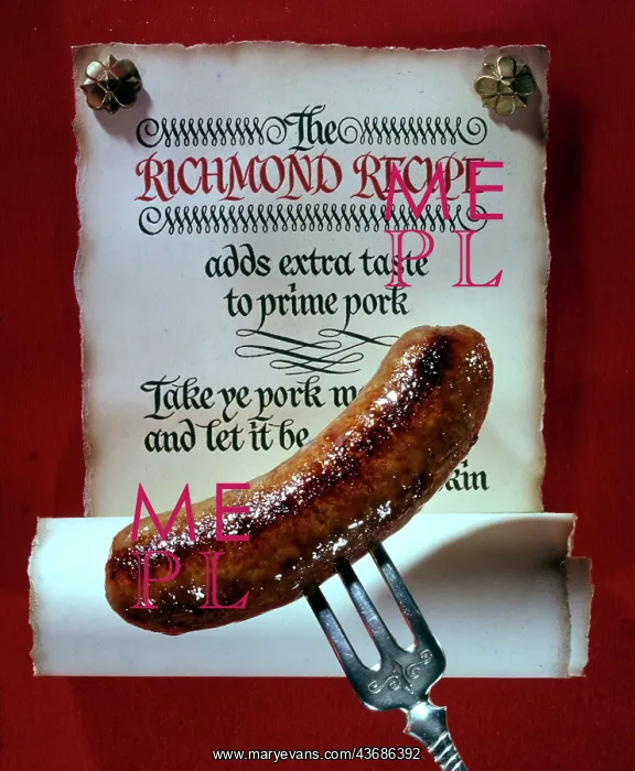  : Advertisement for Richmond pork sausages