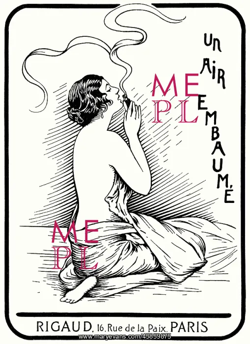 : Advert for Rigaud perfumes 1924 : Advert for Rigaud perfumes 1924