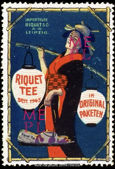: Advertisement for Riquet Tea : Advertisement for Riquet Tea