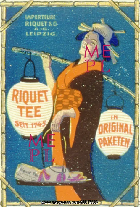: Advertisement for Riquet Tea : Advertisement for Riquet Tea