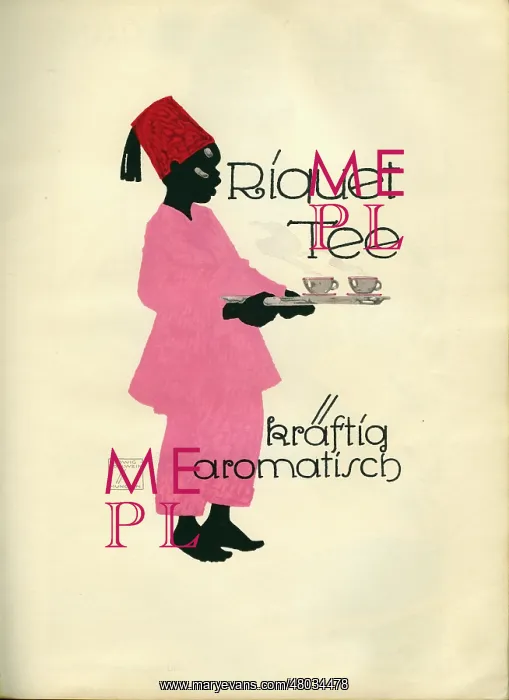 : An advertisement for Riquet Tea : An advertisement for Riquet Tea