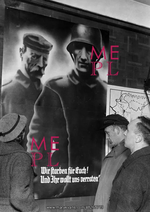 : Advertising for the Saar status referendum, 1935 : Advertising for the Saar status referendum, 1935