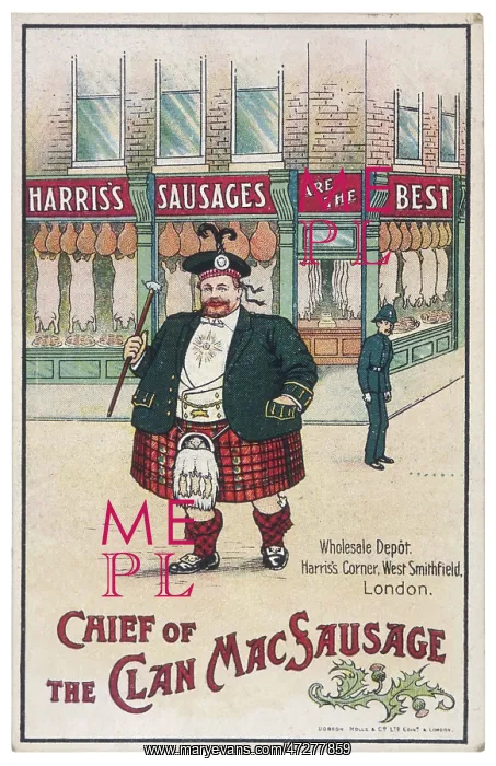  : ADVERT / SAUSAGES / HARRIS