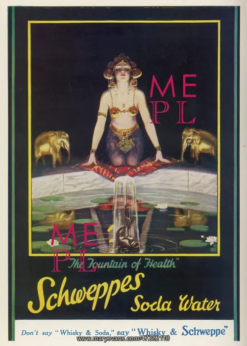 : ADVERT / SCHWEPPES SODA : ADVERT / SCHWEPPES SODA