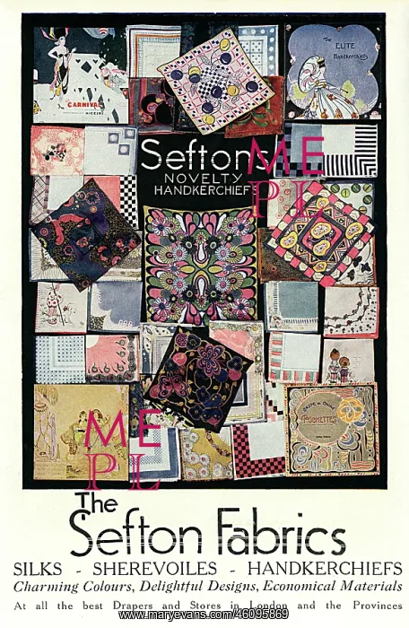 : Advertisement for Sefton Fabrics : Advertisement for Sefton Fabrics