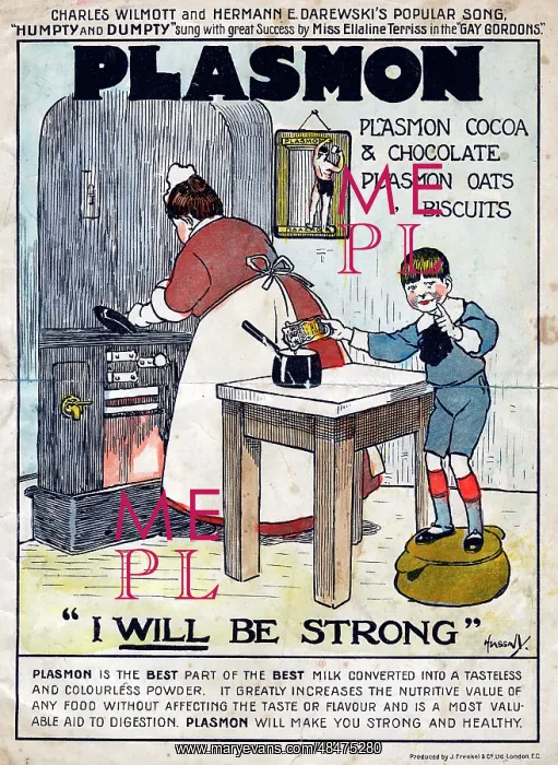 : Advertising sheet music, Plasmon biscuits : Advertising sheet music, Plasmon biscuits