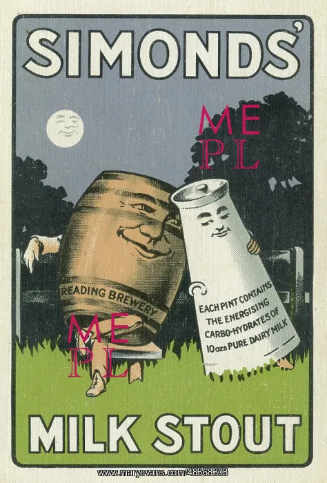  : Advert, Simonds Milk Stout Beer