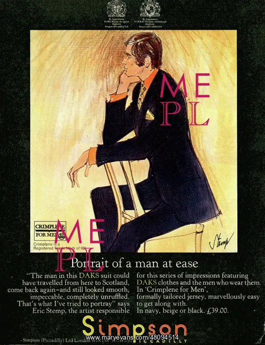 : Advertisement for Simpson of Piccadilly, London : Advertisement for Simpson of Piccadilly, London