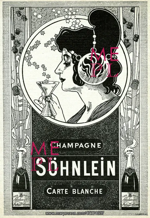  : Advert for Sohnlein Champagn 1901