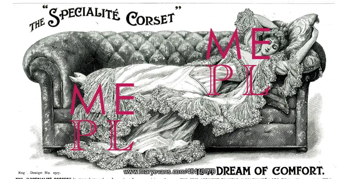 : Advert, The Specialite Corset : Advert, The Specialite Corset