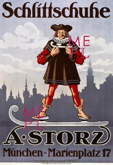 : advertising, sporting goods, skates, A. Storz : advertising, sporting goods, skates, A. Storz