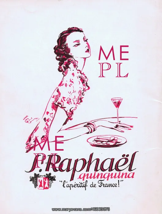 : Advert for St Raphael Quinquina Aperitif