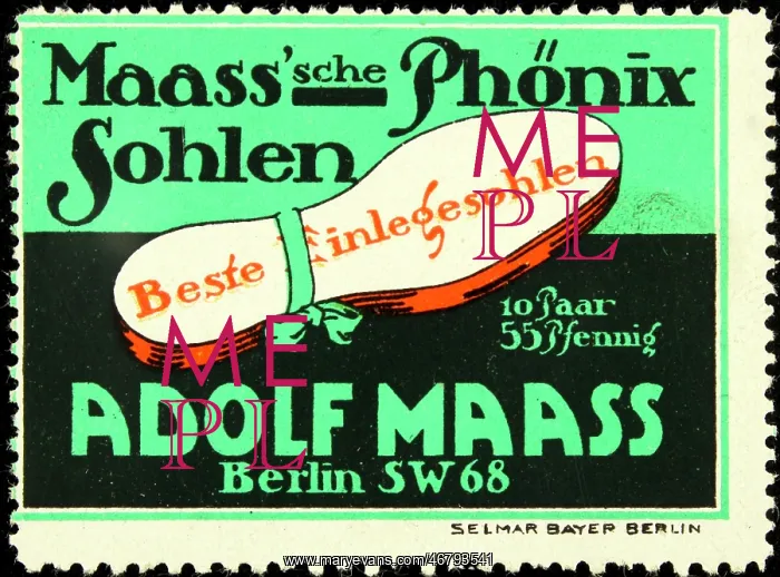 : Advertising stamp Phoenix soles : Advertising stamp Phoenix soles