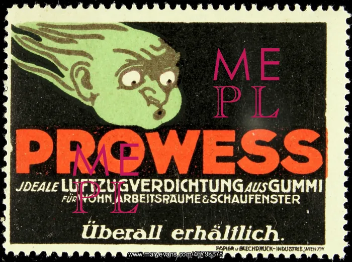 : Advertising stamp Prowess : Advertising stamp Prowess