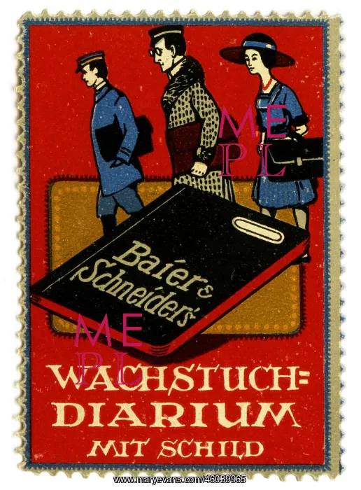 : advertising, stamps, Baier & Schneiders waxed : advertising, stamps, Baier & Schneiders waxed