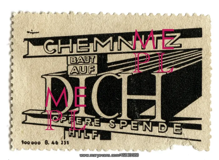 : advertising, stamps, Chemnitz baut auf dich (Chemnitz : advertising, stamps, Chemnitz baut auf dich (Chemnitz