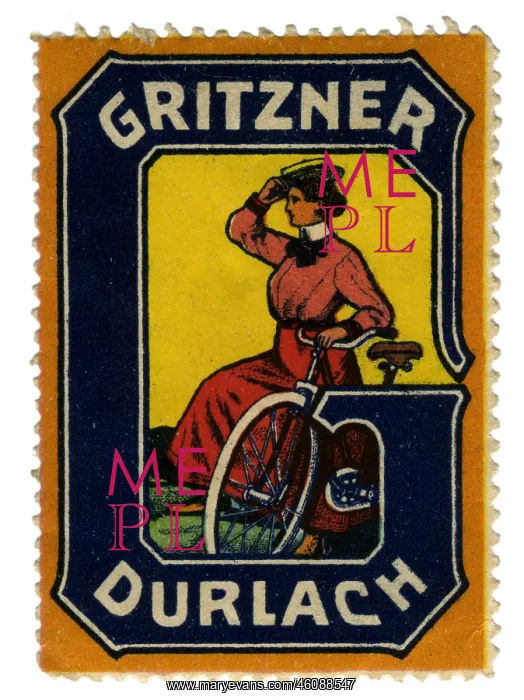 : advertising, stamps, Gritzner Durlach, Germany : advertising, stamps, Gritzner Durlach, Germany